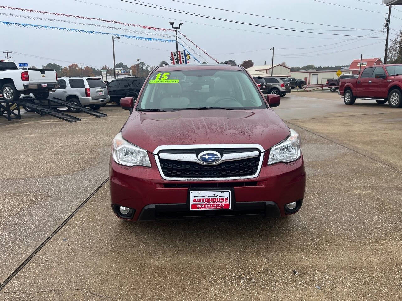 2015 Subaru Forester for sale at Autohouse Auto Finance in Tyler, TX