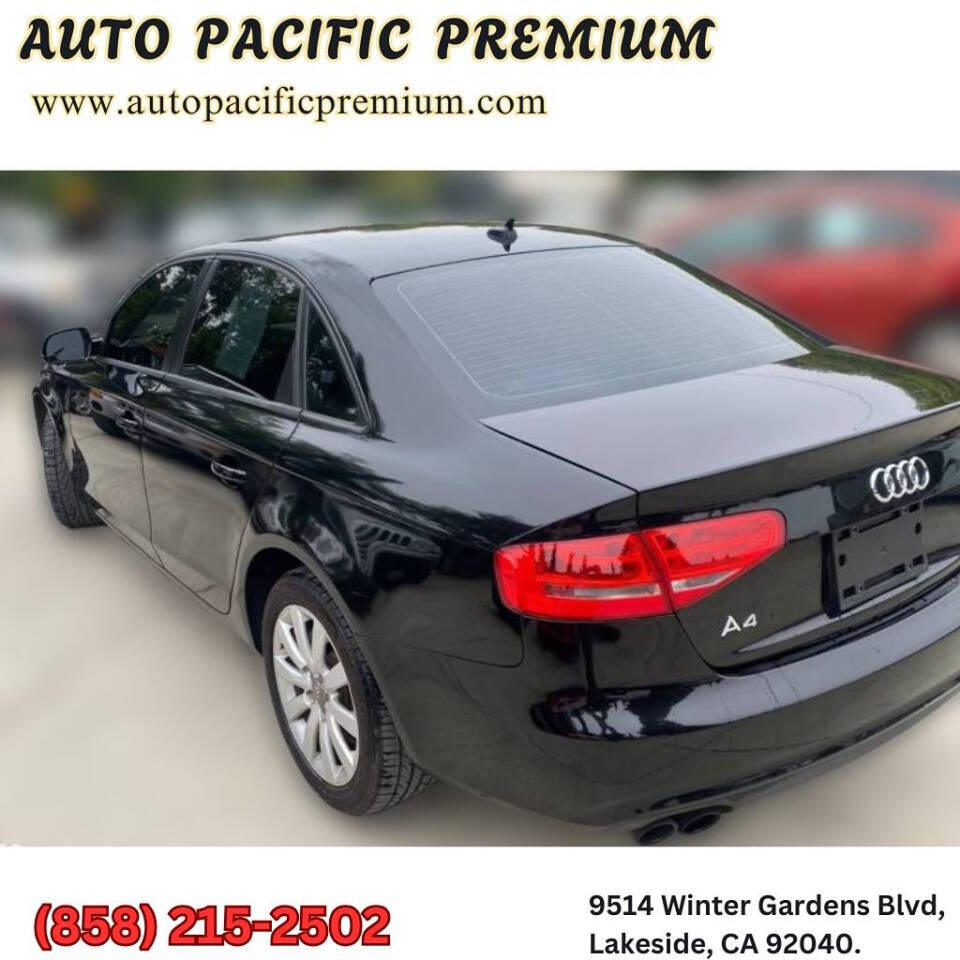 2014 Audi A4 for sale at Auto Pacific Premium in Lakeside, CA