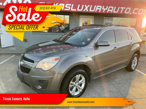 2011 Chevrolet Equinox for sale at Texas Luxury Auto in Cedar Hill TX