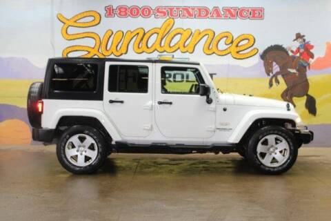 2012 Jeep Wrangler Unlimited for sale at Sundance Chevrolet in Grand Ledge MI