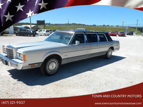 1979 Lincoln lumousine for sale at Town and Country Motors in Warsaw MO