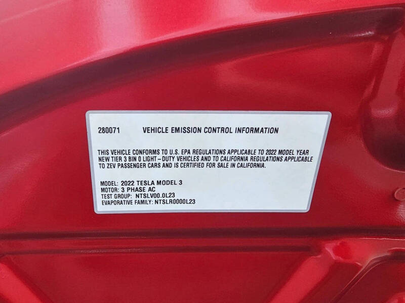 2022 Tesla Model 3 Performance