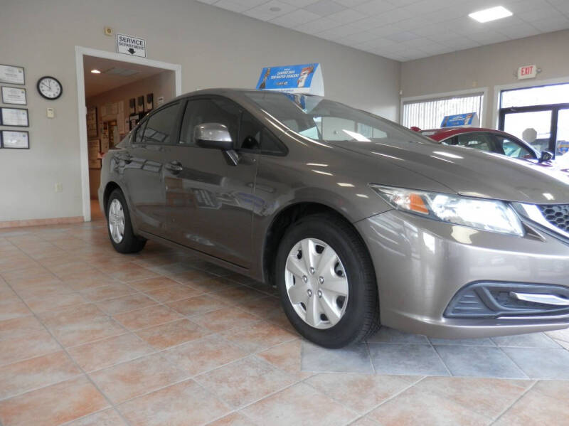 2013 Honda Civic for sale at ABSOLUTE AUTO CENTER in Berlin CT