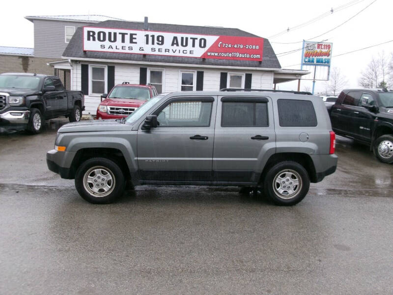 2013 Jeep Patriot for sale at ROUTE 119 AUTO SALES & SVC in Homer City PA