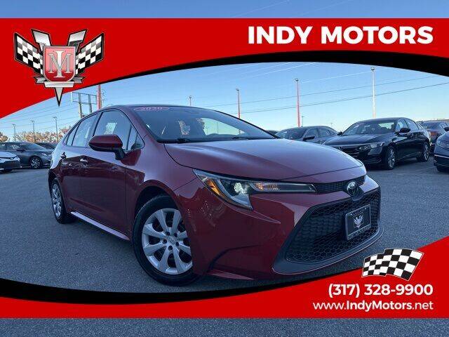 2020 Toyota Corolla for sale at Indy Motors Inc in Indianapolis IN