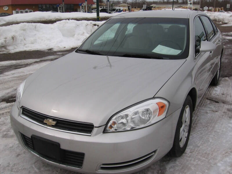2006 Chevrolet Impala for sale at SCHUMACHER AUTO SALES & SERVICE in Park Falls WI