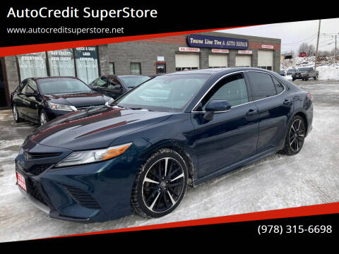 2018 Toyota Camry for sale at AutoCredit SuperStore in Lowell MA