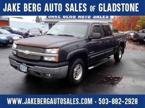 2003 Chevrolet Silverado 1500HD for sale at Jake Berg Auto Sales in Gladstone OR