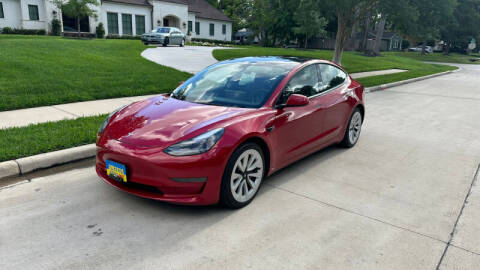 2022 Tesla Model 3 for sale at Amazon Autos in Houston TX
