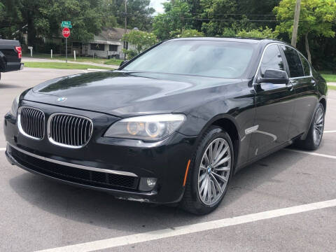 2012 BMW 7 Series for sale at Consumer Auto Credit in Tampa FL