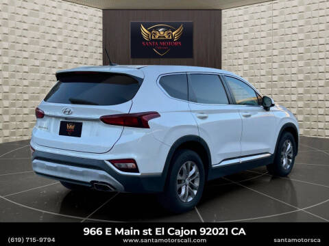 2019 Hyundai Santa Fe SE 2.4L