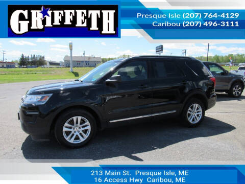 2018 Ford Explorer for sale at Griffeth Mitsubishi - Pre-owned in Caribou ME