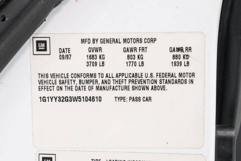 1998 Chevrolet Corvette