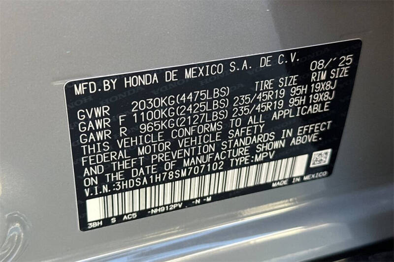 2025 Acura ADX w/A-SPEC w/Advance