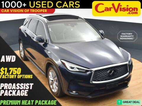 2019 Infiniti QX50 for sale at Car Vision of Trooper in Norristown PA