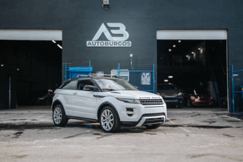 2012 Land Rover Range Rover Evoque Coupe for sale at AUTO BURGOS in Hollywood FL