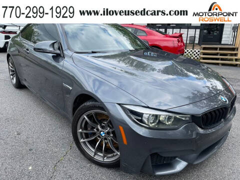 2019 BMW M4 for sale at Motorpoint Roswell in Roswell GA