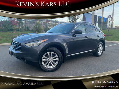 2009 Infiniti FX35 for sale at Kevin's Kars LLC in Richmond VA