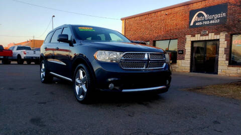 2013 Dodge Durango for sale at AUTO BARGAIN, INC. #2 in Oklahoma City OK