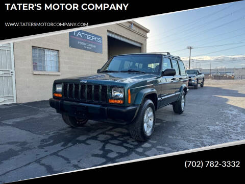 2001 Jeep Cherokee for sale at TATER'S MOTOR COMPANY in North Las Vegas NV