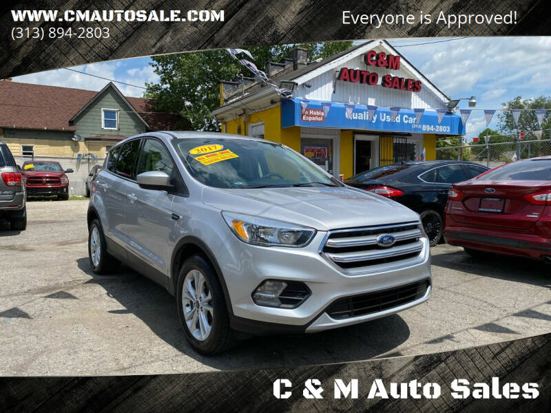2017 Ford Escape for sale at C & M Auto Sales in Detroit MI