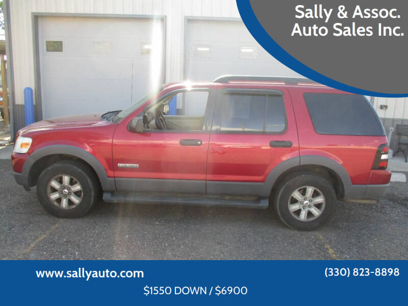 2006 Ford Explorer for sale at Sally & Assoc. Auto Sales Inc. in Alliance OH