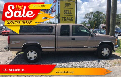 1997 Chevrolet C/K 1500 Series for sale at H & J Wholesale Inc. in Charleston SC