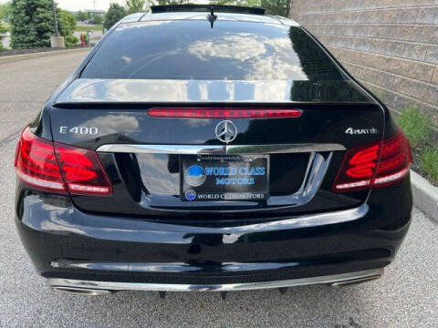 2016 Mercedes-Benz E-Class E 400 4MATIC