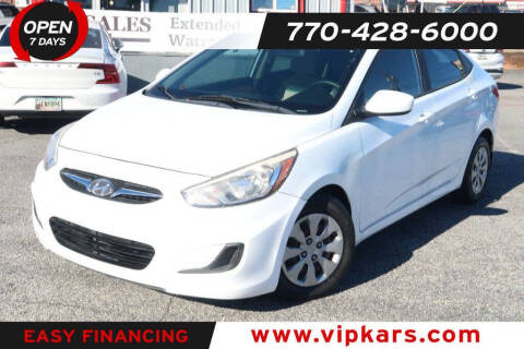 2017 Hyundai Accent for sale at VIP Kars in Marietta GA