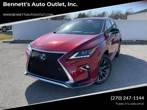 2017 Lexus RX 350 for sale at Bennett's Auto Outlet, Inc. in Mayfield KY
