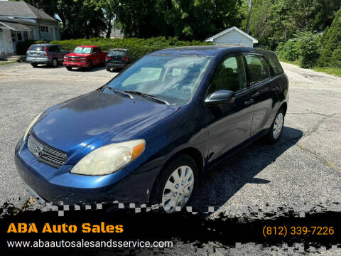 2007 Toyota Matrix for sale at ABA Auto Sales in Bloomington IN