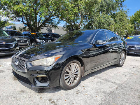 2018 Infiniti Q50 for sale at Auto World US Corp in Plantation FL