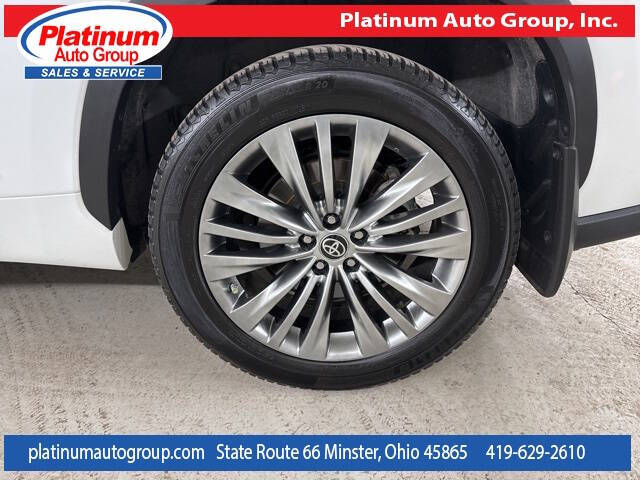 2022 Toyota Highlander Platinum