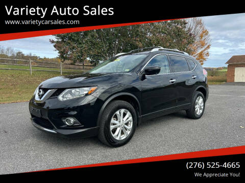 2016 Nissan Rogue for sale at Variety Auto Sales in Abingdon VA