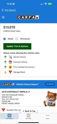 2018 Chevrolet Impala LT