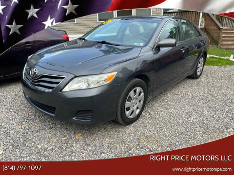 2010 Toyota Camry for sale at Right Price Motors LLC in Cranberry PA