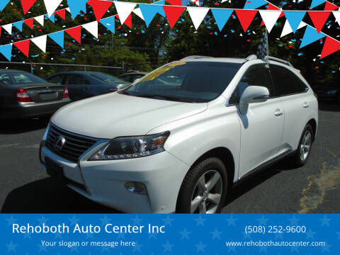2014 Lexus RX 350 for sale at Rehoboth Auto Center Inc in Rehoboth MA