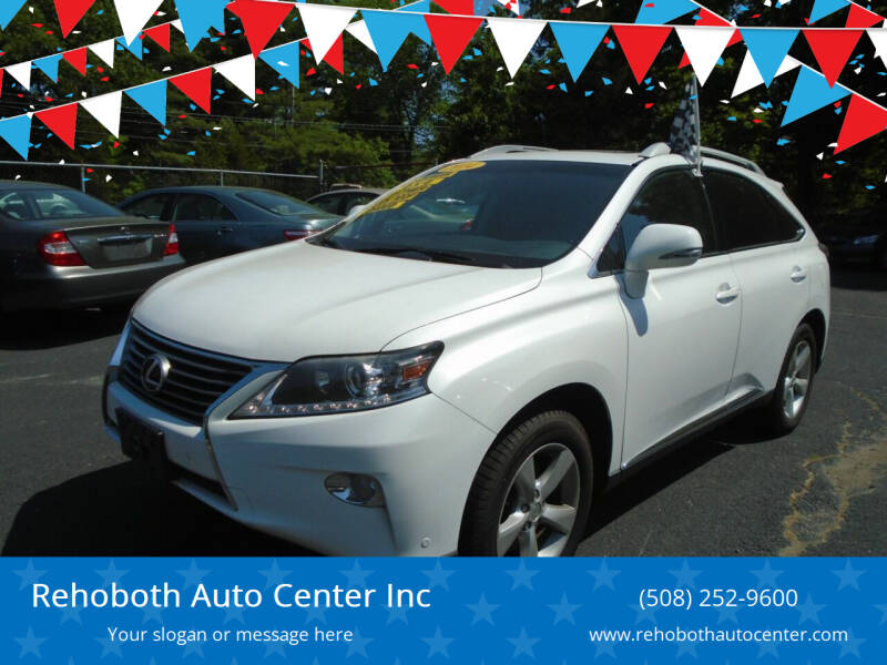 2014 Lexus RX 350 for sale at Rehoboth Auto Center Inc in Rehoboth MA
