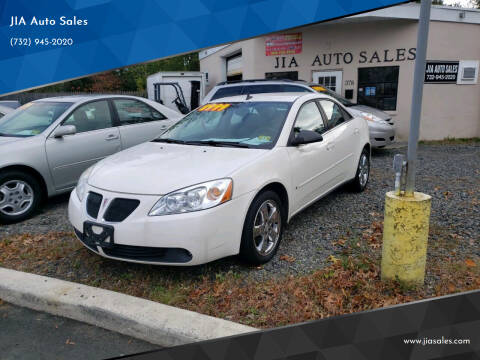 2008 Pontiac G6 for sale at JIA Auto Sales in Port Monmouth NJ