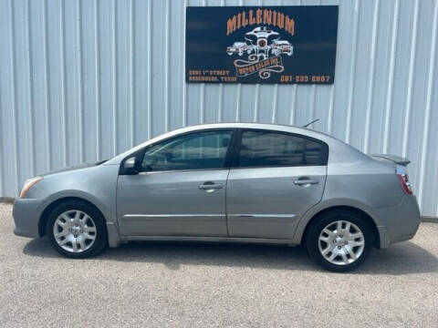 2012 Nissan Sentra for sale at MILLENIUM MOTOR SALES, INC. in Rosenberg TX