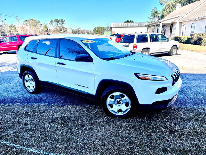 2016 Jeep Cherokee for sale at J. MARTIN AUTO in Richmond Hill GA