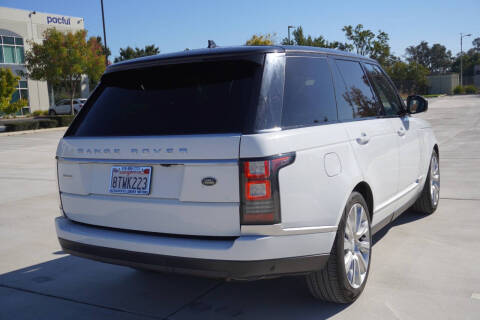 2016 Land Rover Range Rover Supercharged