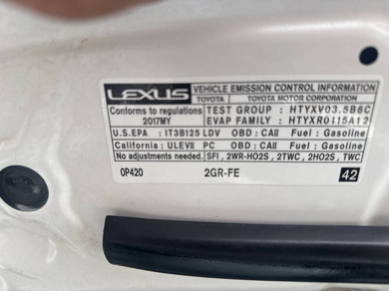 2017 Lexus ES 350