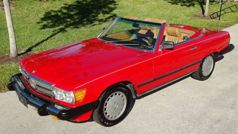 1986 Mercedes-Benz 560-Class for sale at Premier Luxury Cars in Oakland Park FL