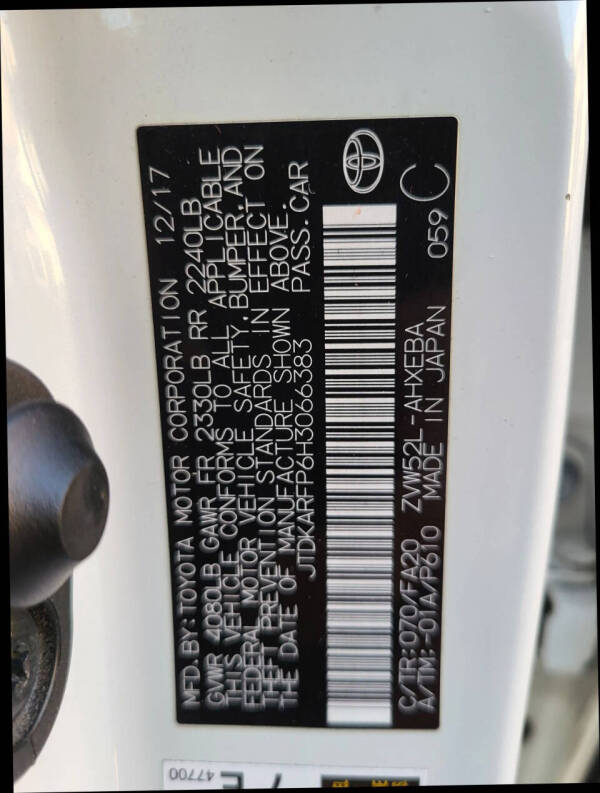 2017 Toyota Prius Prime