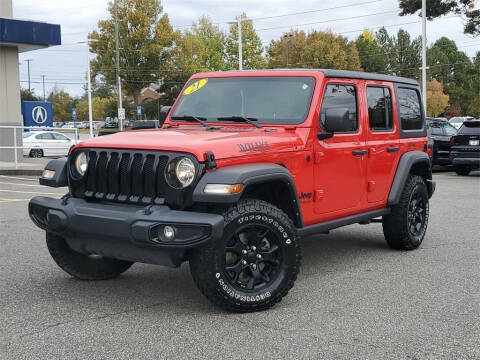 2021 Jeep Wrangler Unlimited for sale at CU Carfinders in Norcross GA