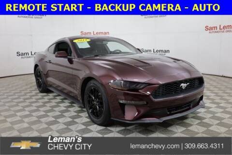 2018 Ford Mustang for sale at Leman's Chevy City in Bloomington IL
