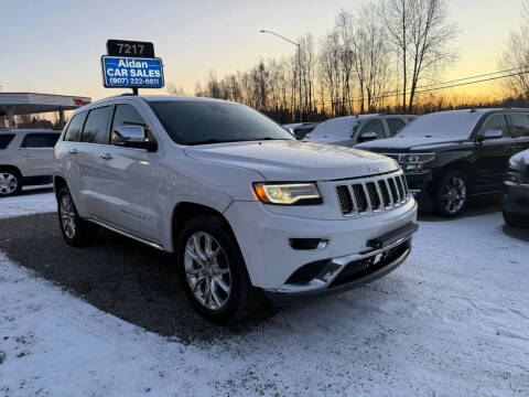 2014 Jeep Grand Cherokee for sale at AIDAN CAR SALES in Anchorage AK