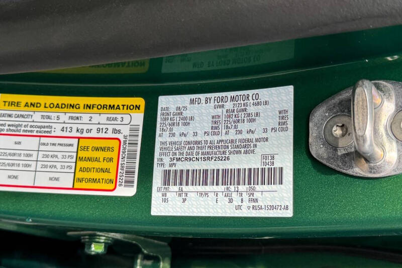 2025 Ford Bronco Sport Outer Banks