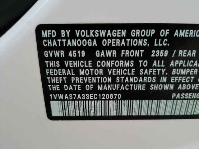 2014 Volkswagen Passat